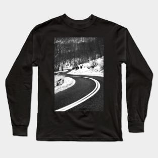 The long and winding road Long Sleeve T-Shirt